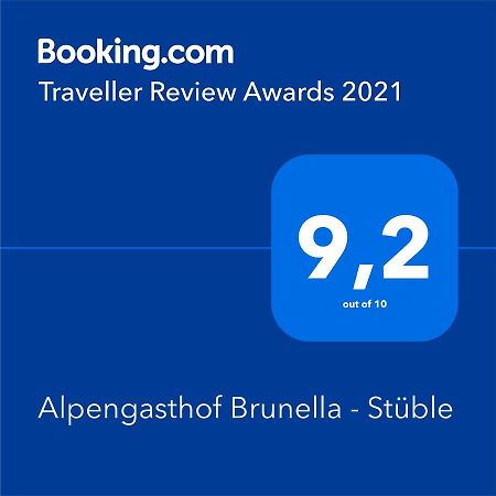 Alpengasthof Brunella - Stueble Nenzing Eksteriør billede
